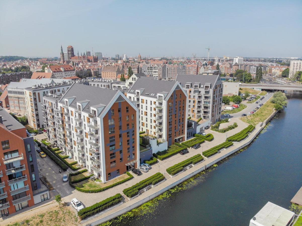 Motlawa Riverview Apartment Oidtown Danzig Exterior foto